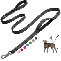 Coleira para cães Fida Heavy Duty de 6 pés com 2 alças acolchoadas para cães
