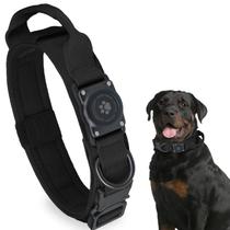 Coleira para cães Furrigo Tactical AirTag 100% impermeável para cães XL Coleira para cães Furrigo Tactical AirTag 100% impermeável para cães XL
