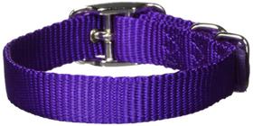 Coleira para cães Hamilton Deluxe Nylon Purple 1.6x35-50cm