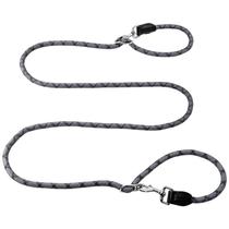 Coleira para cães Hands Free Gihunk, 8,6 pés, nylon, cinza multifuncional