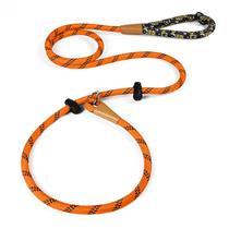 Coleira para cães Lynxking Slip Lead, nylon reflexivo para serviços pesados