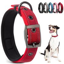 Coleira para cães PetiFine Heavy Duty com fivela de metal para cães pequenos