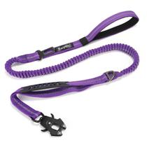 Coleira para cães Raipult, absorvente de choque, elástico tático, roxo Coleira para cães Raipult, absorvente de choque, elástico tático, roxo