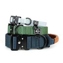 Coleira para cães ROAM feita para ROAM em nylon premium com fivela de metal