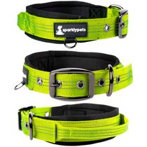 Coleira para cães SparklyPets Heavy Duty com alça para médio/grande Coleira para cães SparklyPets Heavy Duty com alça para médio/grande