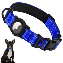 Coleira para cães Taglory Reflective AirTag com suporte para cães pequenos