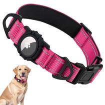 Coleira para cães Taglory Reflective AirTag com suporte para cães XL