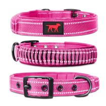 Coleira para cães Tuff Pupper Heavy Duty com alça de nylon balístico