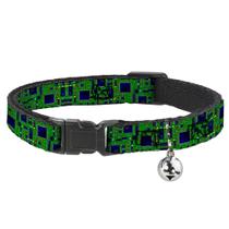 Coleira para gato com fecho de segurança Buckle-Down ajustável 20-30 cm, largura 1,3 cm