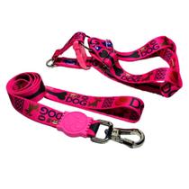 Coleira Peitoral Cães Super Premium Seda 25 Mm - Rosa Nº 7 Coleira Peitoral Cães Super Premium Seda 25 Mm - Rosa Nº 7