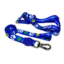 Coleira Peitoral Cães Super Premium Seda 25 Mm - ul Nº 7 Coleira Peitoral Cães Super Premium Seda 25 Mm - ul Nº 7