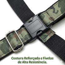 Coleira Peitoral Canadense G Reforçada com Guia 50cm - Verde Militar Coleira Peitoral Canadense G Reforçada com Guia 50cm - Verde Militar