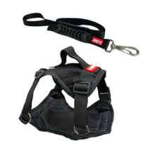 Coleira Peitoral Colete com Guia para Cachorro Tamanhos variados