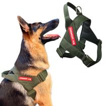 Coleira Peitoral Estriado para Cachorro - Modelo Estriado Tamanho G
