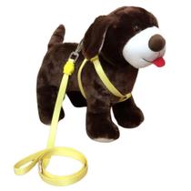 Coleira Peitoral Para Cachorro - Cor Amarela Nº 0