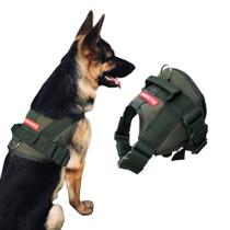 Coleira Peitoral para Cachorro Estilo SWAT - Tamanho Grande Coleira Peitoral para Cachorro Estilo SWAT - Tamanho Grande