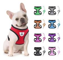 Coleira Peitoral Para Cachorros Gatos Refletiva + Guia Coleira Peitoral Para Cachorros Gatos Refletiva + Guia