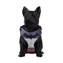 Coleira Peitoral Para Cachorros Licenciado Freefaro Batman Dark - M
