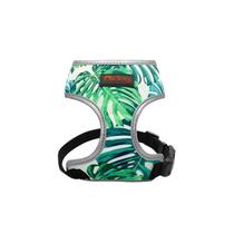 Coleira peitoral pet com regulagem verde tropical m Coleira peitoral pet com regulagem verde tropical m