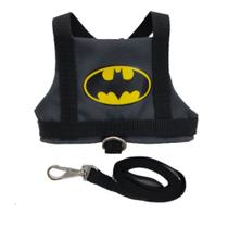 Coleira Peitoral Pet para Cachorro Batman Tam: P - Duda Vest