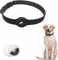 Coleira Pet De Silicone Para Apple Airtag Com Case No Colar Coleira Pet De Silicone Para Apple Airtag Com Case No Colar