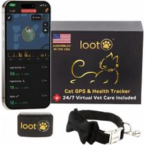 Coleira Rastreadora GPS para Gatos LootPaw em Tempo Real e Leve Coleira Rastreadora GPS para Gatos LootPaw em Tempo Real e Leve