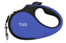 Coleira retrátil para cães TUG 360, fita de nylon de 16 pés sem emaranhados