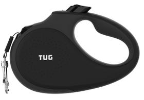 Coleira retrátil para cães TUG 360, fita de nylon de 5 m sem emaranhados