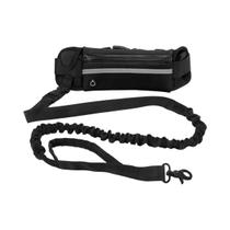 Coleira Retrátil Refletiva Para Cães Com Bolsa De Cintura E Cinto Elástico Para Corrida E Caminhada Coleira Retrátil Refletiva Para Cães Com Bolsa De Cintura E Cinto Elástico Para Corrida E Caminhada