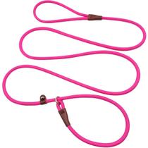 Coleira Slip Lead Control MayPaw para cães No Pull, 7 pés, rosa vermelha