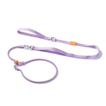 Coleira Slip Lead para cães HOWGO Lightweight Dog Training Lavanda