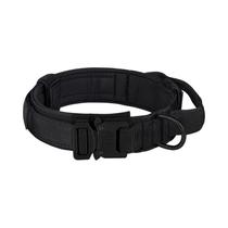 Coleira Tática Ajustável Para Cães, Nylon Militar, Fivela De Metal Resistente, Alça De Controle Para Coleira Tática Ajustável Para Cães, Nylon Militar, Fivela De Metal Resistente, Alça De Controle Para