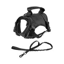 Coleira Tática Ajustável Para Gatos Grandes E Cães Pequenos, À Prova De Fuga, Com Malha Macia E Alça
