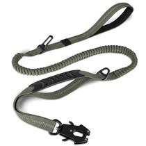 Coleira tática para cães Joytale Heavy Duty com absorção de choque de 4 a 6 pés