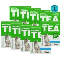 Coleira Tea Contra Pulgas E Carrapatos Para Gatos König 13g Com 33cm Kit Com 9 Unid. Coleira Tea Contra Pulgas E Carrapatos Para Gatos König 13g Com 33cm Kit Com 9 Unid.