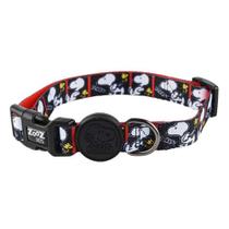 Coleira Zooz Pets Snoopy FilmBlack Coleira Zooz Pets Snoopy FilmBlack