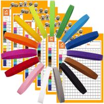 Coleiras GAMUDA para Filhotes - 20 Unidades - Veludo Duplo, Ajustáveis e Cores Variadas Coleiras GAMUDA para Filhotes - 20 Unidades - Veludo Duplo, Ajustáveis e Cores Variadas