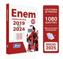 Coletânea de Provas ENEM 1080 Questões das Edições 2019 a 2024