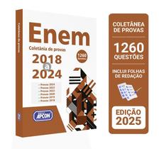 Coletânea de Provas ENEM 1260 Questões das Edições 2018 a 2024