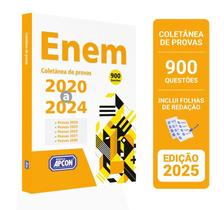 Coletânea de Provas ENEM 900 Questões das Edições 2020 a 2024