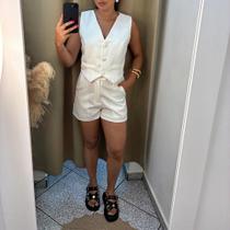 Colete Alfaiataria Feminino - Clarté