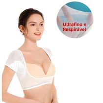 Colete Anti-Suor Feminino Protetor De Suor Reutilizável Para Vestidos Lavável Camisola Colete Anti-Suor Feminino Protetor De Suor Reutilizável Para Vestidos Lavável Camisola