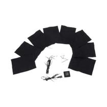 Colete Aquecido Com Carregamento USB 8 Em 1 Almofada De Aquecimento Em Fibra Não Tecida