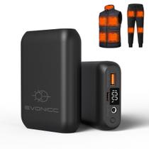 Colete Aquecido Evonicc com Bateria 16000mAh 7,4V - Portas USB