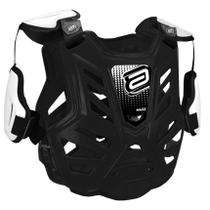 Colete ASW Maxx Preto Branco Cross Motocross Trilha Enduro