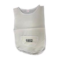 Colete Avental Infantil com Bolso - Tamanho Variado - Bege - 1 Unidade