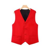 Colete Casual Elegante Sem Mangas Com Decote Em V Para Mulheres plus Size