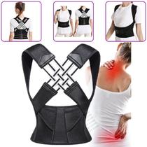 Colete Cervical Cinta Ortopédica Corretor De Postura e Suporte Lombar Tamanho G Colete Cervical Cinta Ortopédica Corretor De Postura e Suporte Lombar Tamanho G