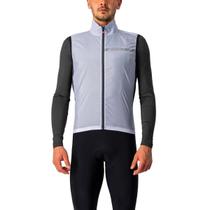 Colete Ciclismo Castelli Squadra Corta Vento Silver Gray