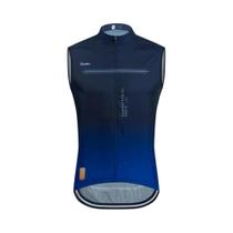 Colete Ciclismo Masculino Corta-Vento Em Tela Sem Mangas Raudax Ciclismo Gilet Camiseta Interna Para